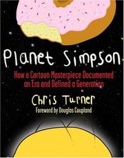 Cover of: PLANET SIMPSON by Chris Turner