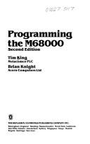 Cover of: Programming the M68000 by Tim King, Tim King