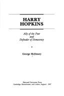 Cover of: Harry Hopkins: ally of the poor and defender of Democracy