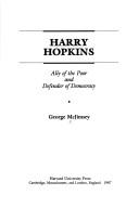 Cover of: Harry Hopkins: ally of the poor and defender of democracy
