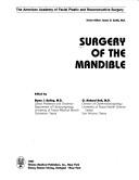 Cover of: Surgery of the mandible by edited by Byron J. Bailey, G. Richard Holt.