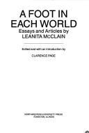Cover of: A foot in each world: essays and articles