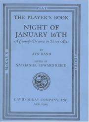 Cover of: Night of January 16th by Ayn Rand