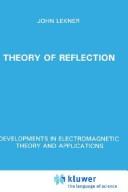 Cover of: Theory of reflection by John Lekner