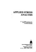 Cover of: Applied stress analysis