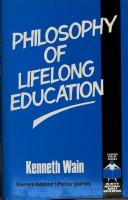 Cover of: Philosophy of lifelong education