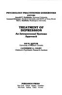 Cover of: Treatment of depression: an interpersonal systems approach