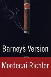 Cover of: Barney's version by Mordecai Richler