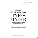 Rookledge's international typefinder by Christopher Perfect