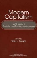 Cover of: Capitalism and equality in the Third World by edited by Peter L. Berger.