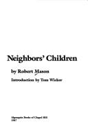 Cover of: One of the neighbors' children by Mason, Robert