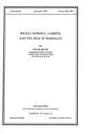 Cover of: Mickle, Boswell, Garrick, and The siege of Marseilles