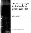 Cover of: Italy from the air