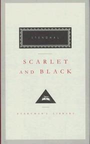 Cover of: Scarlet and black by Stendhal, Stendhal