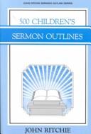 Cover of: 500 children's sermon outlines