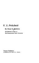 Cover of: V.S. Pritchett by Dean R. Baldwin