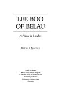 Lee Boo of Belau by Daniel J. Peacock