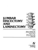 Cover of: Lumbar discectomy and laminectomy