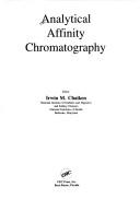 Cover of: Analytical affinity chromatography