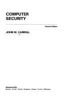 Cover of: Computer security by John Millar Carroll