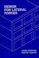 Cover of: Design for lateral forces