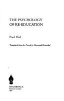 Cover of: The psychology of re-education
