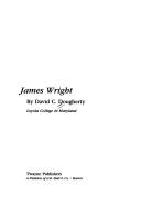 Cover of: James Wright