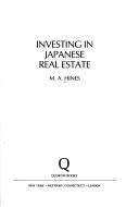 Cover of: Investing in Japanese real estate
