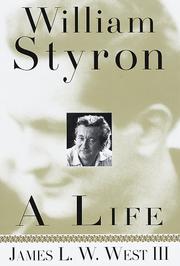 Cover of: William Styron, a life