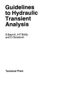 Cover of: Guidelines to hydraulic transient analysis