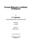 Cover of: Formal methods in artificial intelligence