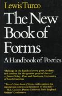 Cover of: The new book of forms: a handbook of poetics
