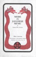 Cover of: Mode in Javanese music by Susan Pratt Walton, Susan Pratt Walton