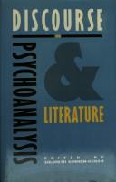 Cover of: Discourse in psychoanalysis and literature