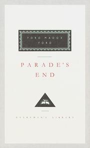 Cover of: Parade's End by Ford Madox Ford