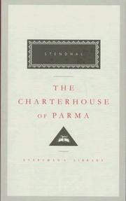 Cover of: The charterhouse of Parma by Stendhal
