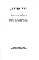Cover of: Jewish wry: essays on Jewish humor