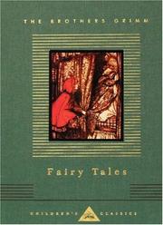 Cover of: Fairy tales by the Brothers Grimm ; with illustrations by Arthur Rackham.