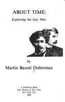 About Time by Martin B. Duberman