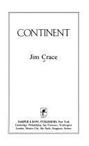 Cover of: Continent by Jim Crace