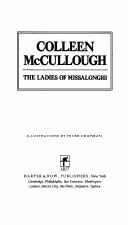 The Ladies of Missalonghi by Colleen McCullough