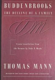 Cover of: Buddenbrooks by Thomas Mann