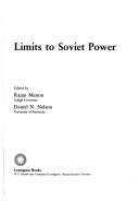 Cover of: Limits to Soviet power