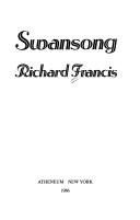 Cover of: Swansong