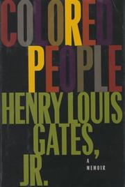 Cover of: Colored people by Henry Louis Gates, Jr.