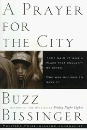 Cover of: A prayer for the city by Buzz Bissinger