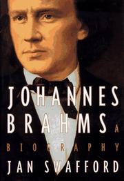 Cover of: Johannes Brahms by Jan Swafford