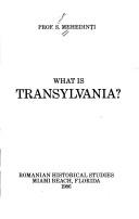 Cover of: What is Transylvania?