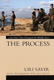 Cover of: The process by Uri Savir, Uri Savir