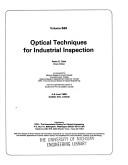 Cover of: Optical techniques for industrial inspection, 4-6 June 1986, Québec City, Canada